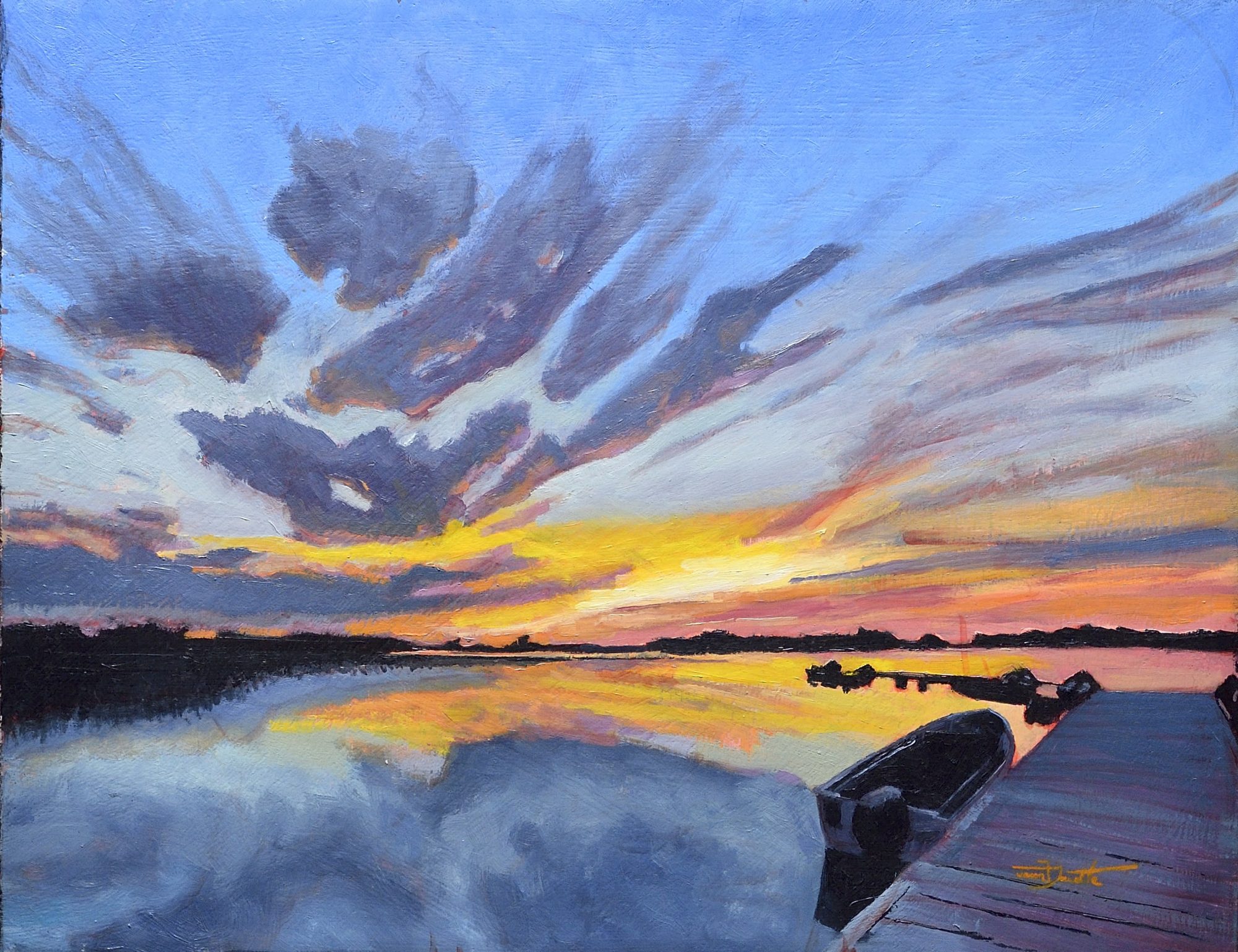 Reflections of Dore Lake